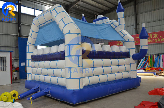 Serviço OEM profissional mais recente Soldado Guardião PVC saltar inflável castelo de salto