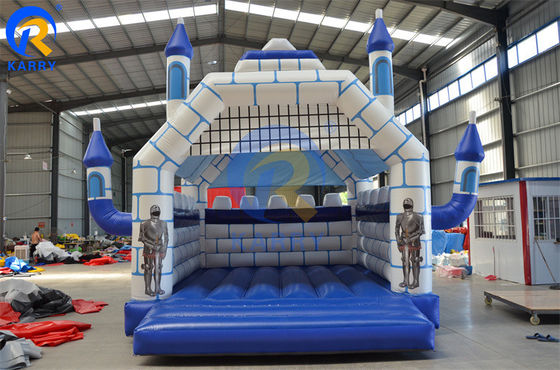 Serviço OEM profissional mais recente Soldado Guardião PVC saltar inflável castelo de salto