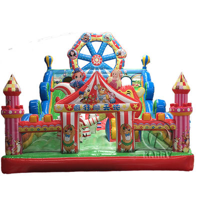 Grande roda gigante de PVC inflável Fun City Um must-have para os amantes de bounce house