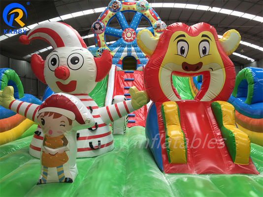 Grande roda gigante de PVC inflável Fun City Um must-have para os amantes de bounce house