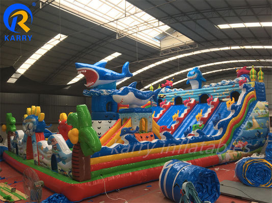 Customize Sea World Fun City Parque inflável para crianças