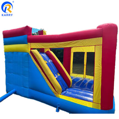 Impressão digital Impressão comercial Jogos infláveis para crianças Casa de salto com escorrega