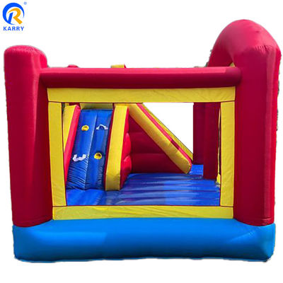 Impressão digital Impressão comercial Jogos infláveis para crianças Casa de salto com escorrega