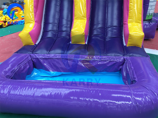 14 Faixa etária Bounce inflável em casa Salto castelo com escorrega