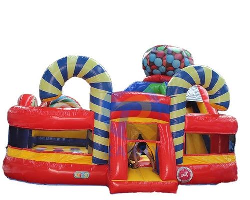 Certificado EN71/CE Slide de castelo inflável combo Jumping Bouncy Castle com slide