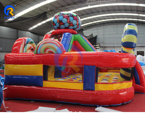 Certificado EN71/CE Slide de castelo inflável combo Jumping Bouncy Castle com slide