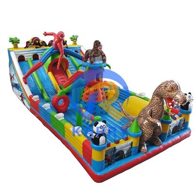Commercial PVC Inflável Amusement Playground Bouncy Bouncer Air Bounce para Unisex