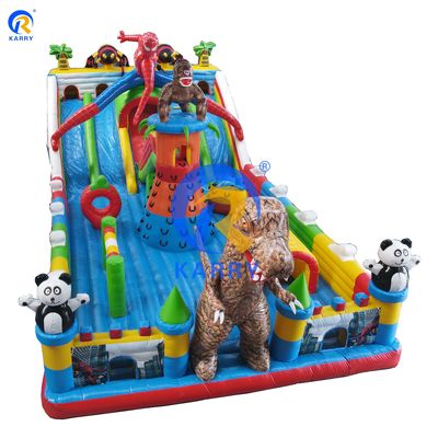 Commercial PVC Inflável Amusement Playground Bouncy Bouncer Air Bounce para Unisex