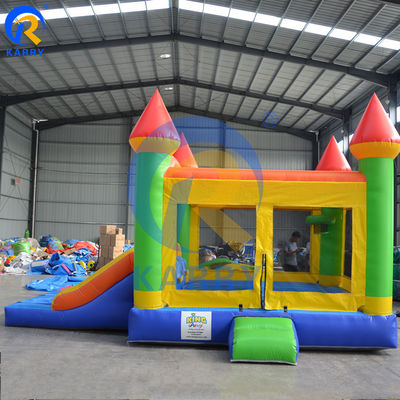 PORTABLE Unisex inflável Slide House Combo Castelo de salto com Slide Jumping Castle
