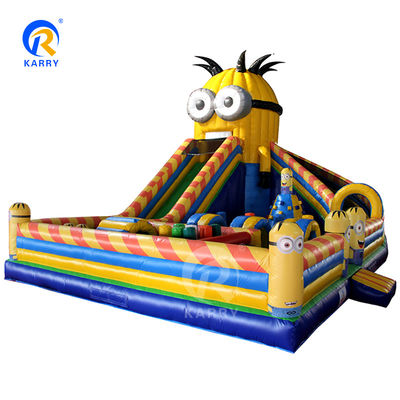 Homem Mecânico Fun City inflável Castelo de PVC 36ft Casa de salto com escorrega