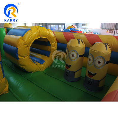 Homem Mecânico Fun City inflável Castelo de PVC 36ft Casa de salto com escorrega