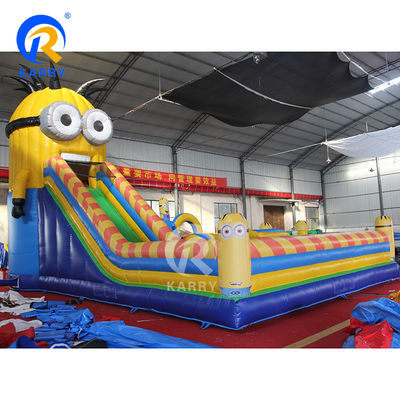 Homem Mecânico Fun City inflável Castelo de PVC 36ft Casa de salto com escorrega