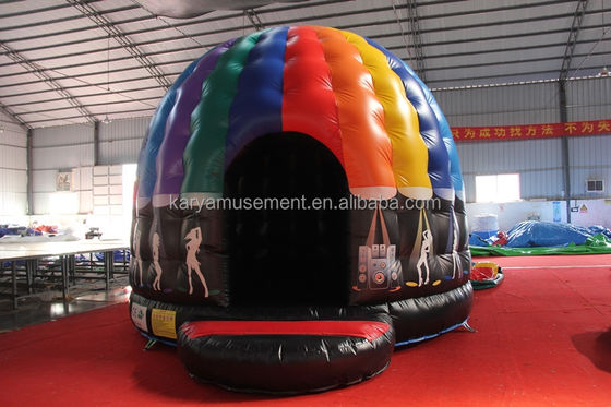 Impressão digital Casa de salto inflável para família ao ar livre Disco Parque temático e Unisex