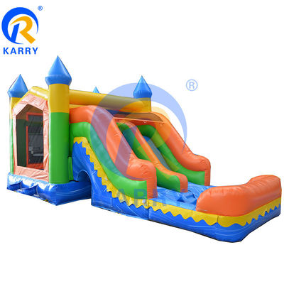 14 Anos de Inflável Bouncer Bouncy Slide Castle com Slide Moonwalk Jumping Castle
