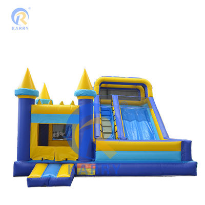 Características PORTABLE 2022 Parque de jogos ao ar livre Grande escorrega de água com casa de salto inflável