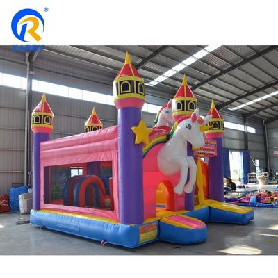 Slide de água inflável saltar castelo salto combo de slide para crianças em cores personalizadas