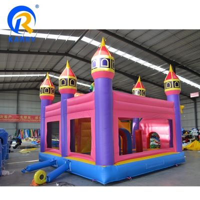 Slide de água inflável saltar castelo salto combo de slide para crianças em cores personalizadas