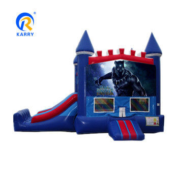 CE certificado portátil Spiderman personalizado inflável combo castelo escorrega para casa de salto