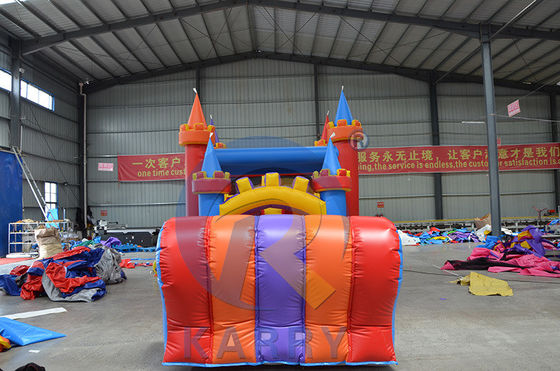 PORTABLE Comercial Castelo saltável inflável com escorrega