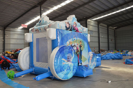 Portable Princess Inflatable Carriage Castelo Slide Combo para crianças e adultos a preços acessíveis