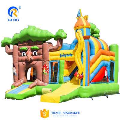 Express Air Sea Shipping Crianças Parque de jogos ao ar livre Casa de salto inflável com escorrega