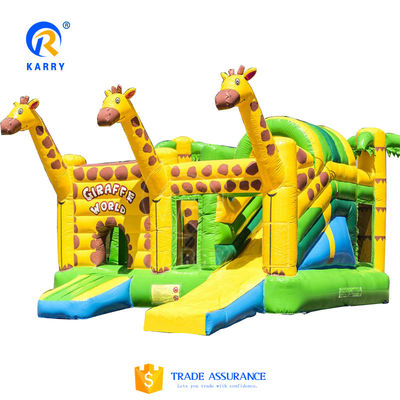 Express Air Sea Shipping Crianças Parque de jogos ao ar livre Casa de salto inflável com escorrega