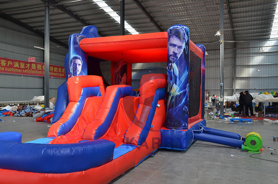 Unisex Commercial Inflatable Combo Castle Slide com Blower CE e Acessórios de Reparação