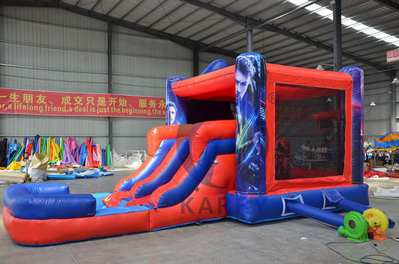 Unisex Commercial Inflatable Combo Castle Slide com Blower CE e Acessórios de Reparação