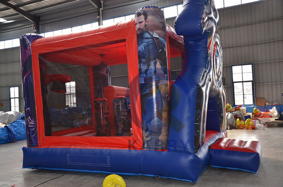 Unisex Commercial Inflatable Combo Castle Slide com Blower CE e Acessórios de Reparação