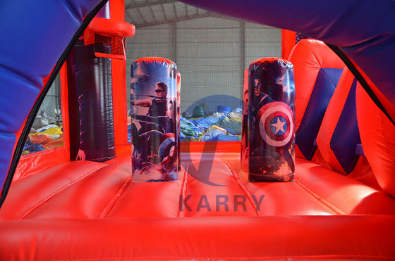 Unisex Commercial Inflatable Combo Castle Slide com Blower CE e Acessórios de Reparação