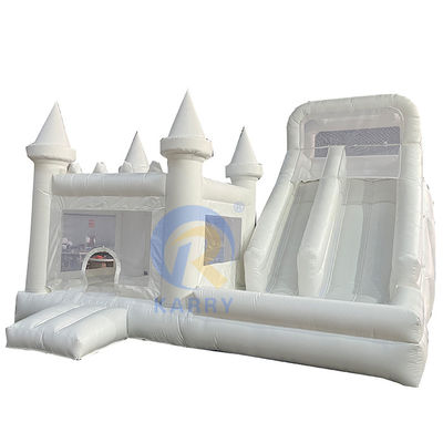 Serviço OEM profissional Festa de casamento Castelo inflável de grau comercial