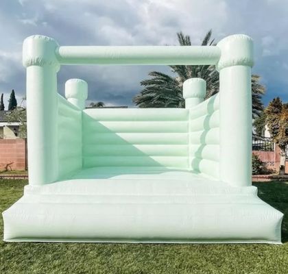 Serviço OEM profissional Festa de casamento Castelo inflável de grau comercial
