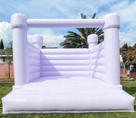 Serviço OEM profissional Festa de casamento Castelo inflável de grau comercial