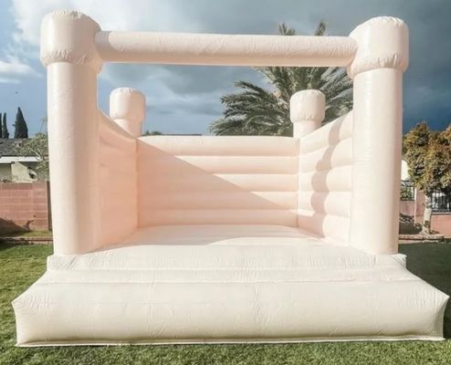 Serviço OEM profissional Festa de casamento Castelo inflável de grau comercial
