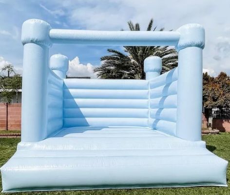 Serviço OEM profissional Festa de casamento Castelo inflável de grau comercial