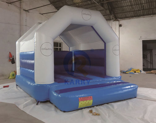 Casa de salto inflável para playground unisex