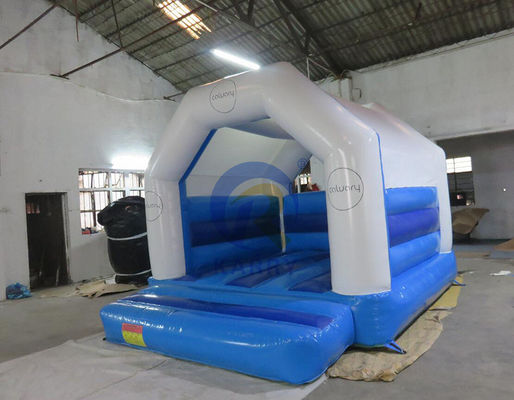 Casa de salto inflável para playground unisex