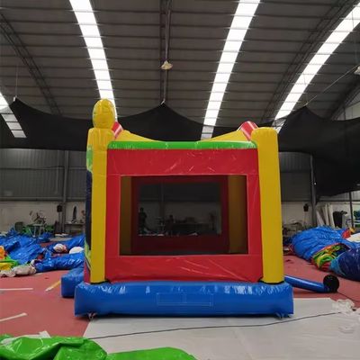 Casa inflável inflável para crianças com sopro e telhado de PVC de tamanho personalizado incluído