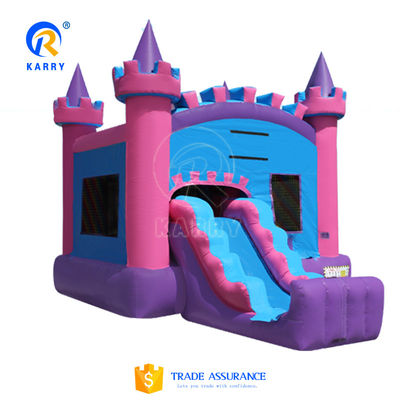 Carry 3 em 1 Jumper inflável Aluguer Unicorn Slide de água Combo para festa de aniversário