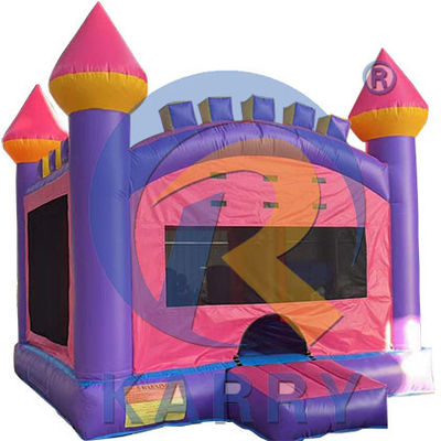 Commercial inflável Pink Bouncer Castelo PVC portátil casa de saltos para crianças