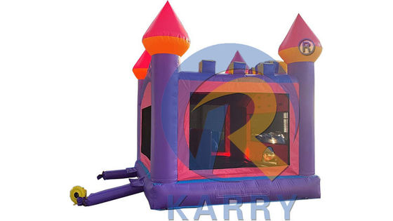 Commercial inflável Pink Bouncer Castelo PVC portátil casa de saltos para crianças