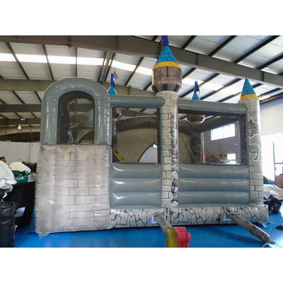 Casa de salto inflável majestosa Castelo Slide combinado Dimensões opcionais para 5-10 passageiros