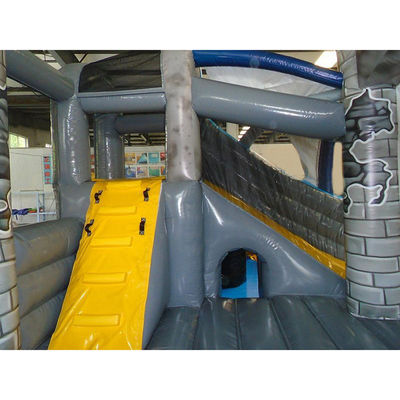 Casa de salto inflável majestosa Castelo Slide combinado Dimensões opcionais para 5-10 passageiros