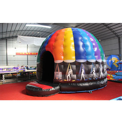 EN71/CE Certificado PVC comercial inflável discoteca Demo Bounce House para diversão ao ar livre