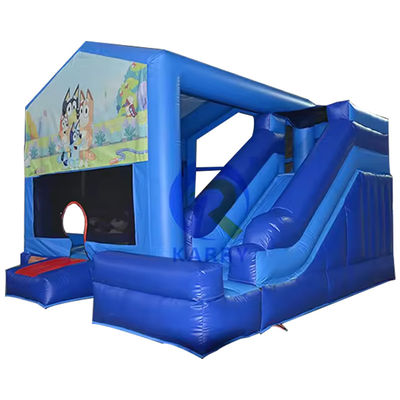 Jardim de Jogos para Crianças Inflável Casa de Salto com Slide Jumping Castelo Slide Combinado Molhado