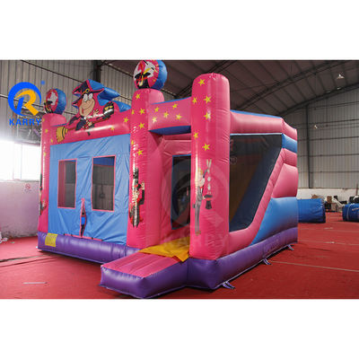 Deslizamento de água do castelo inflável Combo Bouncy Jump Castelo Piscina de deslizamento de água comercial