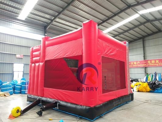 Caminhão de bombeiros Slide inflável Combo para aluguel de festas Faixa etária 14 anos até