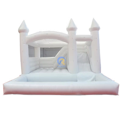 Características Slide de castelo combo inflável portátil para festa de casamento e segurança infantil