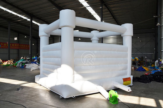 Serviço OEM profissional Casa de salto rosa inflável para casamentos e aniversários