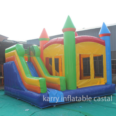 EN14960 Combo de deslizamento de castelo inflável certificado 5 em 1 com design personalizado